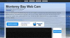 Desktop Screenshot of montereybaycam.com